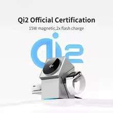 CHARGEUR MAGNETIQUE 3-EN-1